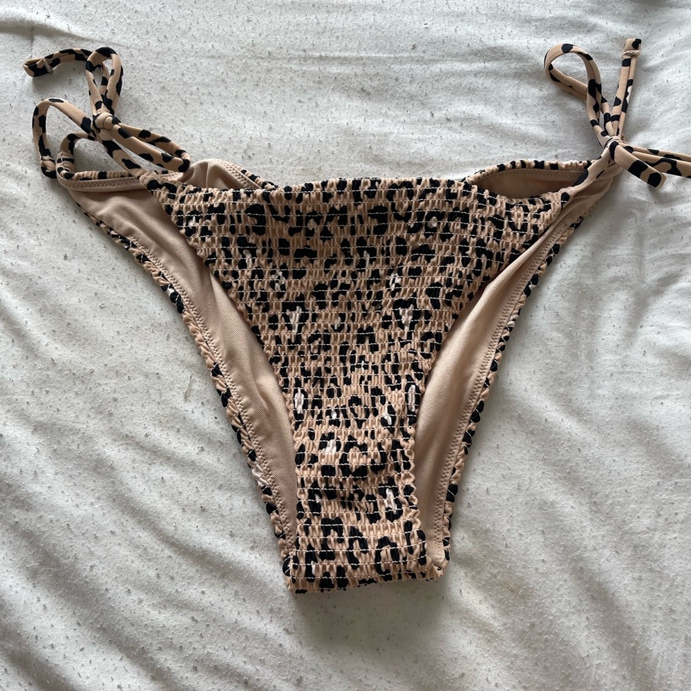 Hollister Leopard Bikini Bottoms